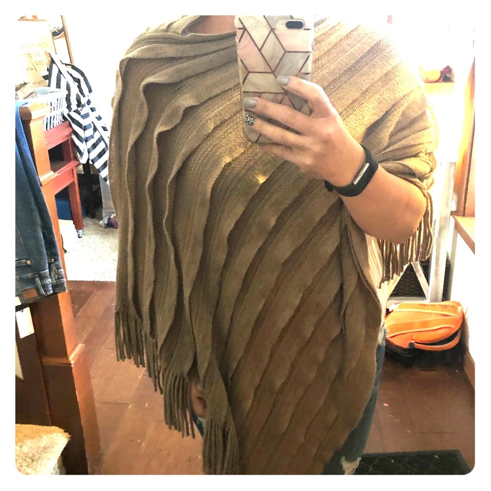 Fall poncho